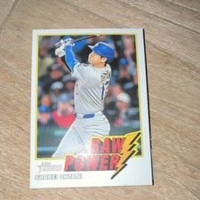 Topps Heritage raw power OHTANI 