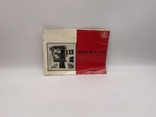 Bolex Paillard K2 Zoom Reflex Automatic Manual German