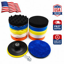 12 Pcs 3 Inch Polishing Waxing Pad Sponge Buff Buffing Kit Set For Car Polisher 12 Pcs 3 Inch Polishing Waxing Pad Sponge Buff Buffing Kit Set For Car Polisher