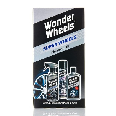 Wonder Wheels WWF001 Super Wheels Finishing Kit Reiniger Reifen Gel Dichtmittel x 2