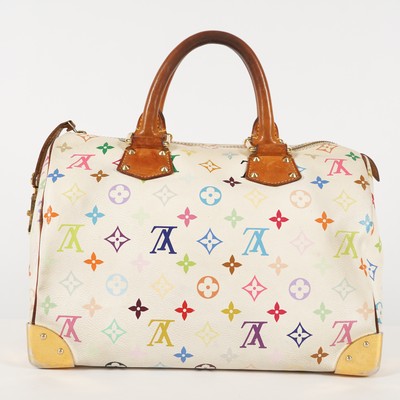 LV パック Louis Vuitton Takashi Murakami 2009 Multicolor Speedy 30 Monogram