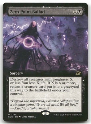 Zero Point Ballad (Extended Art) 335 MTG Edge of Eternities R NM