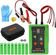 Universal Fuel Injector Tester Cleaner Tool Kit 8 Pulse Modes 4 Channel