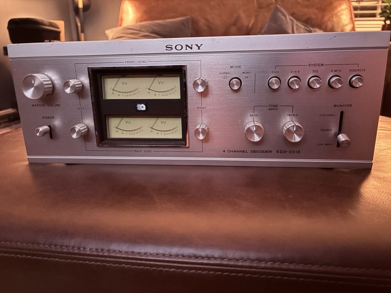 Sony SQD-2010 4-Channel Decoder Quadraphonic Audio Component