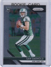 SAM DARNOLD ROOKIE CARD 2018 PRIZM $$ RC New York Jets Football SEATTLE SEAHAWKS. rookie card picture