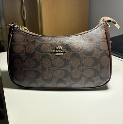 Braune Coach Tasche Damen