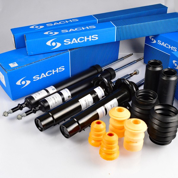 4X Sachs StoßDäMpfer + Service-Kit Vorne Hinten FüR BMW E81-E88-image