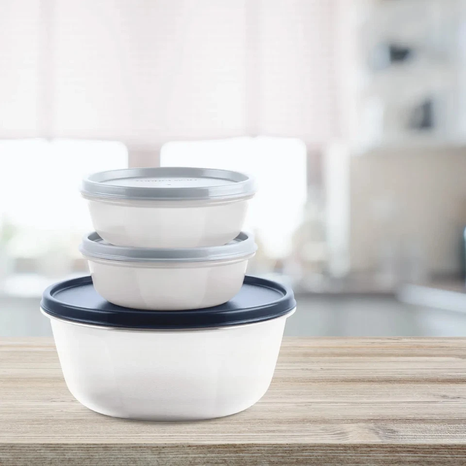 Tupperware Frische-Trio Kleine Hitparade 2x300 ml + Clarissa 1,4l Schüsselset - Bild 2 von 4