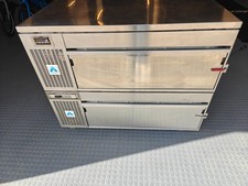 2 Drawer double Adande Fridge / blast Freezer Countertop 110x70cm On Castors