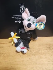 Chuck E Cheese 2016 Graduation Plush Doll 11-inch