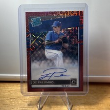 2020 Donruss Optic #RRS-JP Joe Palumbo Rated Rookies Signatures Red Mojo #/99