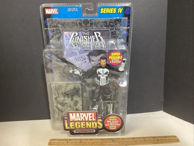 Marvel Legends Series IV 4 The Punisher Action Figure 2003 Toy Biz