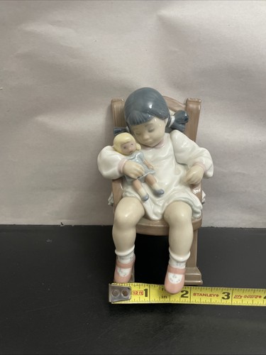 LLADRO NAPTIME GIRL 5448 FIGURINE NO BOX - Picture 3 of 9