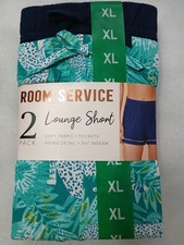 Brand New Room Service 2 Pack Lounge Short, Size XL