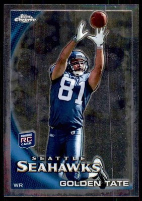 2010 Topps Chrome #C11 Golden Tate Rookie