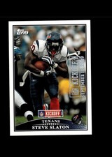 Steve Slaton 2009 Topps Football #TC98 Houston Texans
