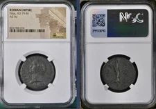 Emperor Titus 79-81 AD NGC Certified Ancient Roman Coin Genuine As