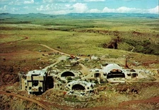 Arcosanti Cordes Junction Arizona Aerial View 4x6 Continental Postcard Unused AZ