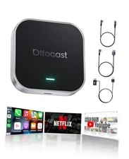  2025 Wireless CarPlay & Android Auto Adapter,Android 13 Magic CarPlay Black