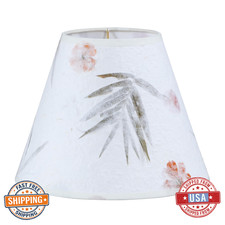 Aspen Creative 56040 Empire Uno Lamp Shade off White Patal Paper 5x10x8 Slip UNO