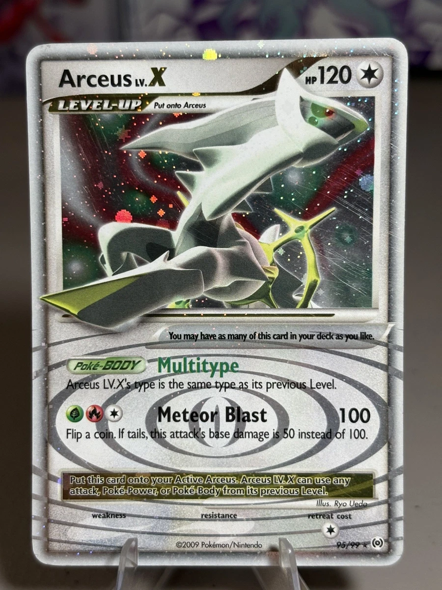 Arceus LV.X Pokémon TCG Cards for sale | eBay