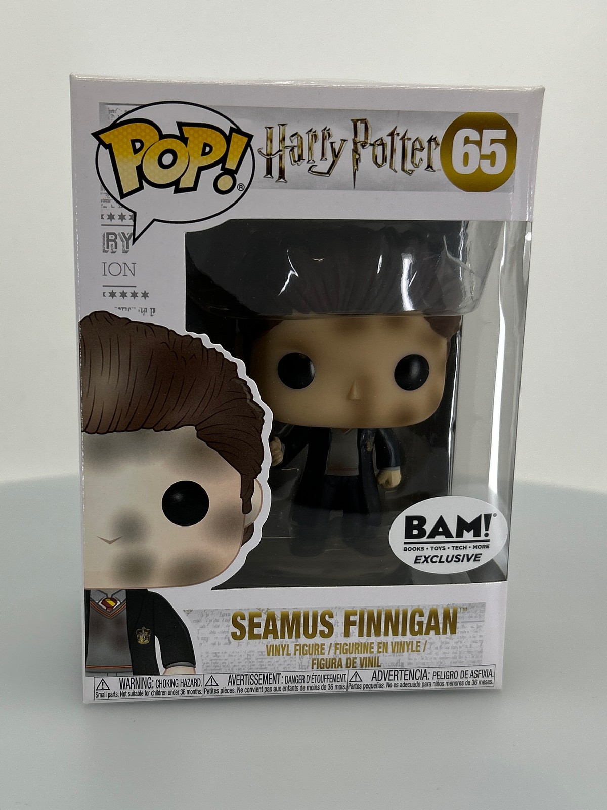 Funko POP! Harry Potter Seamus Finnigan #65 BAM! Figura Vinilo Exclusiva DAÑADA