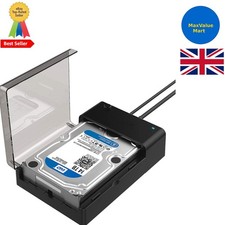 ABS Hard Drive Docking Station for Fast Backups - 2.5" and 3.5" Support