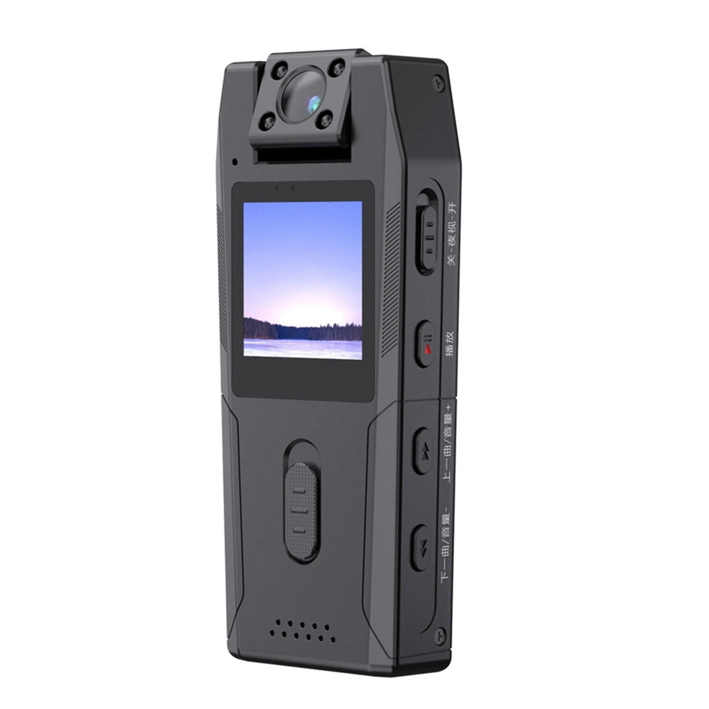 1080P   Camcorder Camera Body Recorder Camera Small 180° Wide Angle7534-image