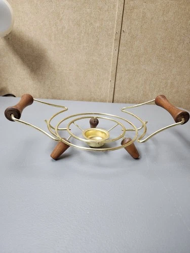 Vintage Pyrex Warming Cradle Mid Century With Handles