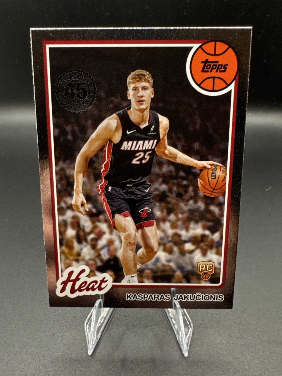 2025-26 Topps - 1980-81 Topps Basketball Kasparas Jakucionis #80BK-66 (RC)