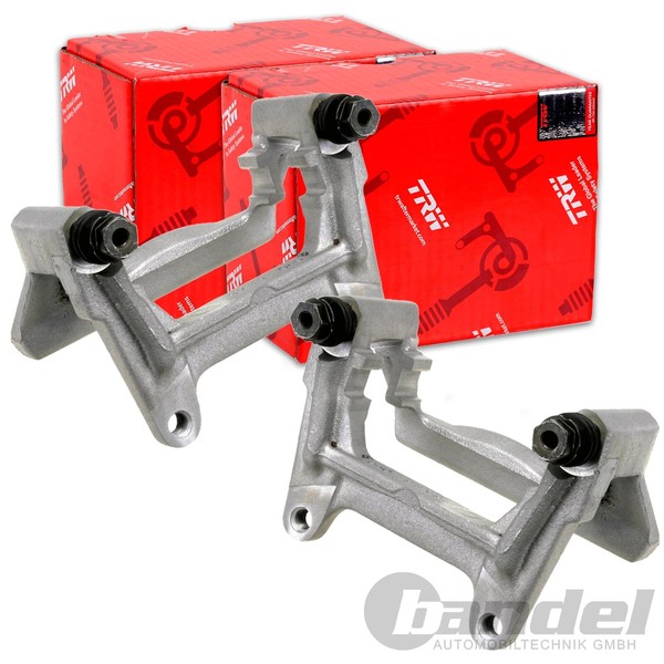 2X TRW Bremssattel Halter TrÄGer Hinten Rechts Links Passend FÜR Audi A8 VW-image