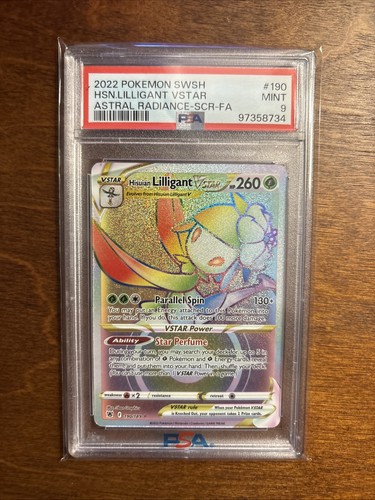 Hisuian Lilligant VSTAR graded PSA 9 for sale on eBay