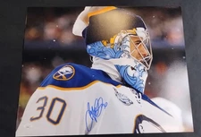 JSA RYAN MILLER SIGNED AUTO WINTER CLASSIC CLOSE UP BUFFALO SABRES 16X20 PHOTO 