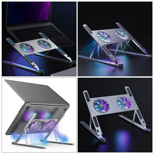 Laptop-Kühlständer Laptop-Lüfterkühler Laptop-Kühler Mit LED-Lüfter - Bild 10 von 12