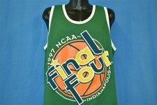 vtg 90s FINAL FOUR 1997 LOGO NCAA BASKETBALL TANK TOP JERSEY t-shirt COLLEGE XL