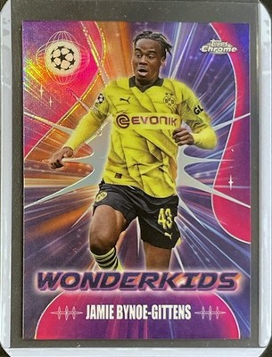 Jamie Bynoe-Gittens - 2024-25 Topps Chrome - Wonderkids #WK-7