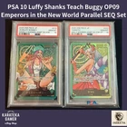PSA 10 Yamato Bonney OP07-019 OP06-022 Weekly Jump Promo Lecafig One Piece Card