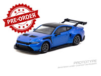 (Pre-Order) Tarmac Works 1/64 Ford Mustang Gtd Blue Global64 Diecast Model Car