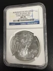 2015-W 1 oz Burnished American Silver Eagle NGC MS70 Early Releases