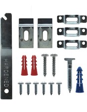 Frame Lock Security Hanging Kits w/ T-Head Screws - 100 Pk, Anti-Theft Security
