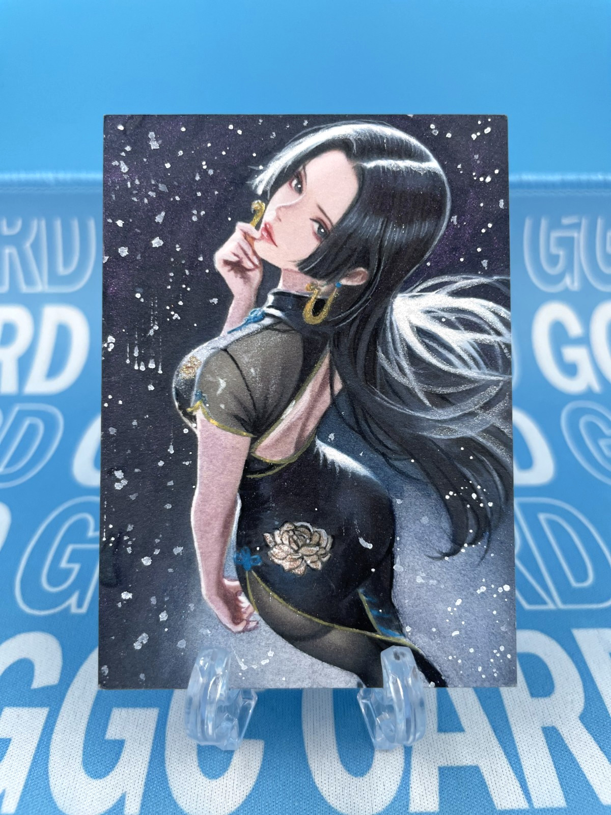 GGC Studio ONE PIECE Boa·Hancock Artist Hand Drawn Auto Sketch Card 1/1
