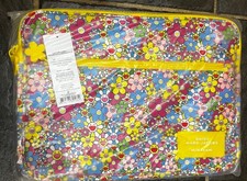 Marc Jacobs MURAKAMI Daisy Flowers Yellow Pop Laptop Bag case soft new 14" x 10"