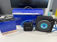 Marshall Willen Bluetooth Speaker + Xtras Blk/Brass Rare LIMITED EDITION TikTok