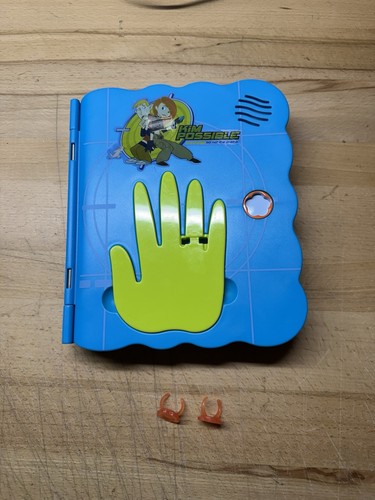 Very Rare Kim Possible Secret Journal With Rings And Markers Sound Works Diary