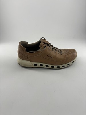 Ecco Gore Tex Surround Light Brown Yak Leather Casual Shoes Men s Size 9