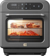 CIARRA Steam Oven Countertop with Air Fryer, 8 in 1 12L Mini Convection Oven