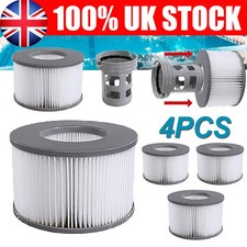 4 Pack Filter Cartridge MSpa Pool Filters Replacement Fits for Mspa Hot Tubs UK