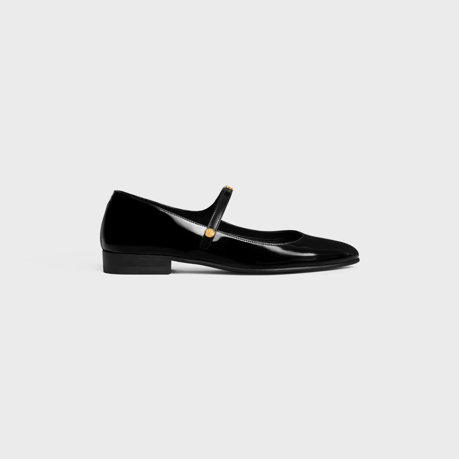 CELINE Black City Ballerinas New & Authentic