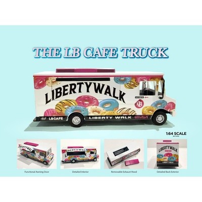 American Diorama - Food Truck - Liberty Walk Cafe - AD-70103 - 1:64