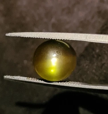 *** Interessanter und sehr seltener Sternperidot aus Myanmar *66*** - Bild 1 von 4